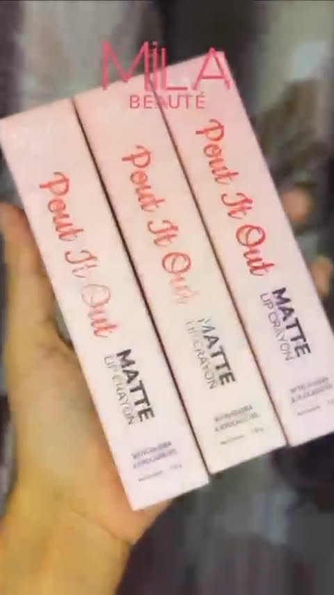 Instagram post by @rxjshreee for Mila Beauté. Caption reads: The best affordable crayons🫨✨ @officialmilabeaute....