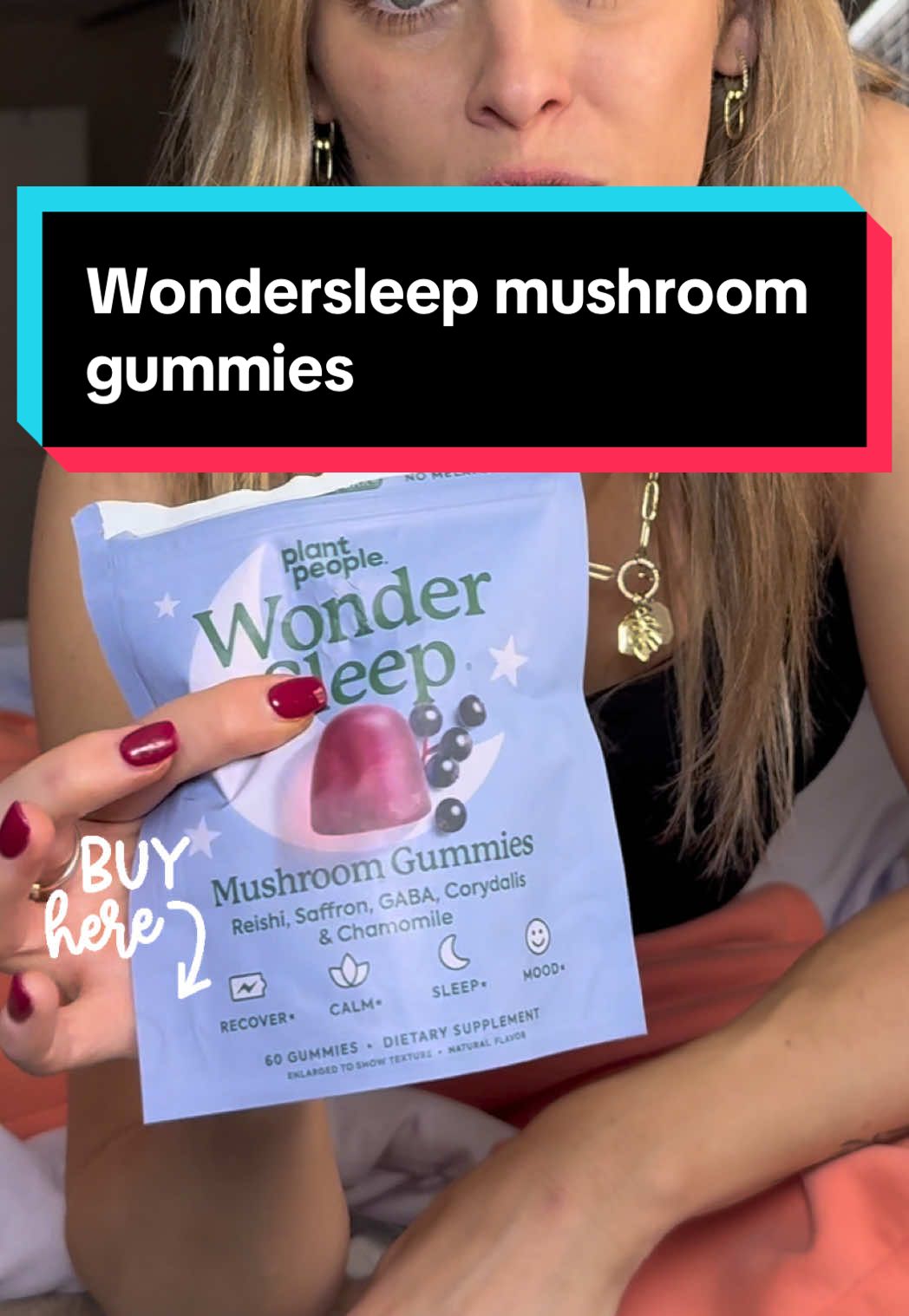 TikTok post by @erinragancooper for Plant People. Caption reads: [...] Try 'Functional Fungi' instead @Plant People....