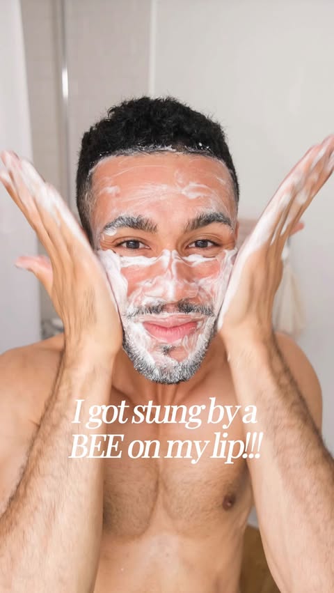 Instagram post by @danepemberton for ALLIES OF SKIN. Caption reads: [...] Skin Milk Activated Cica Toner *....