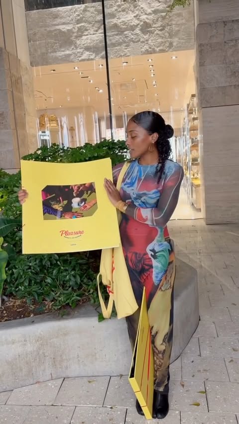 Instagram post by @drewincolor for Lavazza USA. Caption reads: #Ad I took one sip of @lavazzausa and started....