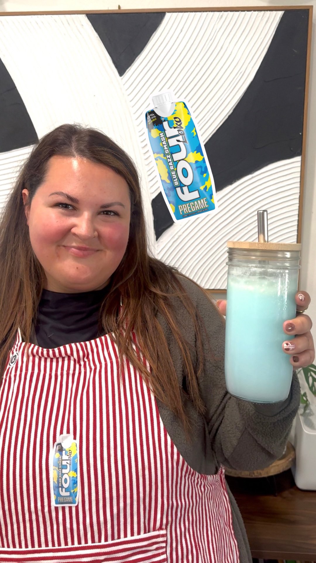 Instagram post by @emsnieska for Four Loko. Caption reads: A DELICIOUS DRINK NOW BOXED

[A D] Remember Four....