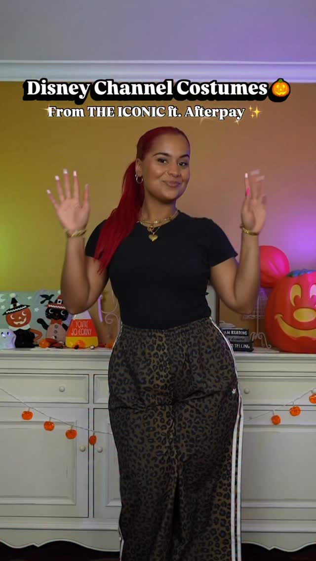 Instagram post by @jasminetxo for Afterpay. Caption reads: Which costume is your fave!? 👀🎃👻 All outfits....