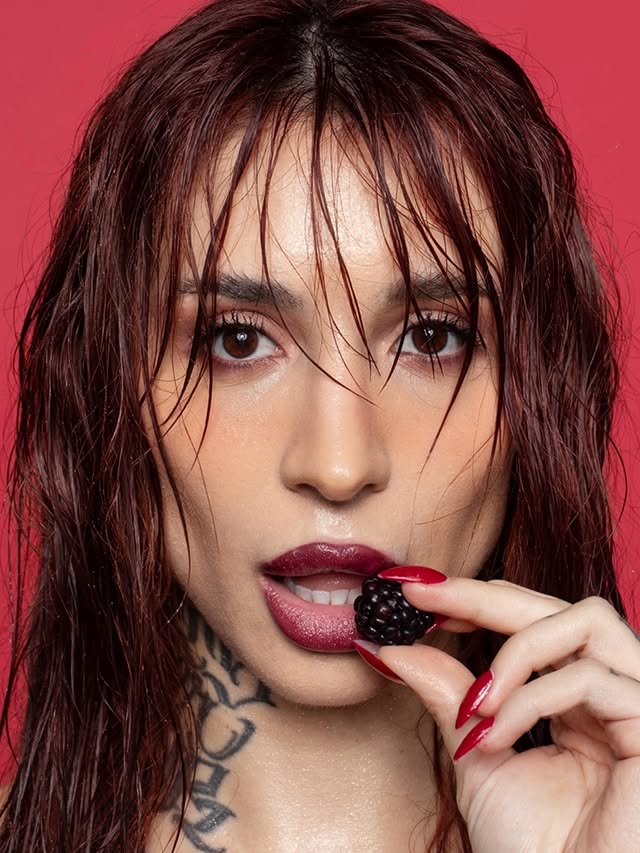Instagram post by @dat_lilly for YSL Beauty. Caption reads: [...] they remember the name. @yslbeauty....