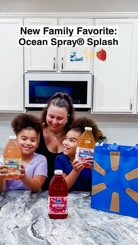 Instagram post by @the_stephen_3 for Ocean Spray. Caption reads: #Ad Trying the new Ocean Spray® Splash flavors —....