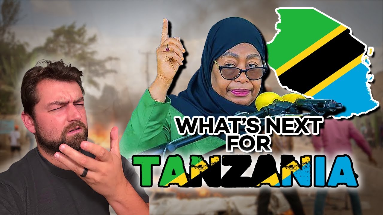 YouTube post by @historyofeverythingpodcast for TrovaTrip. Caption reads: Why Gen Z and Tanzania are Trying to Destroy Each....