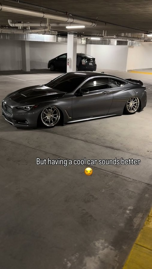 Instagram post by @fullthrottleaddicts for 10 Second Racing. Caption reads: I think I’ll rather have a cool car 😏 -sponsors -....
