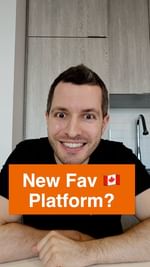 Instagram post by @canadiantshirt for Moomoo. Caption reads: [...] BROKERAGE in Canada? 🇨🇦 See why Moomoo....