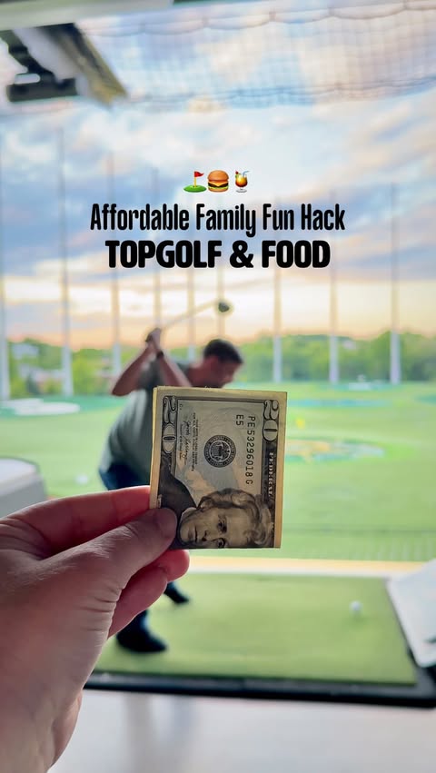 Instagram post by @thefrederickmom for Topgolf. Caption reads: #ad ⛳️ As a #TopgolfPartner, I’m excited to share....