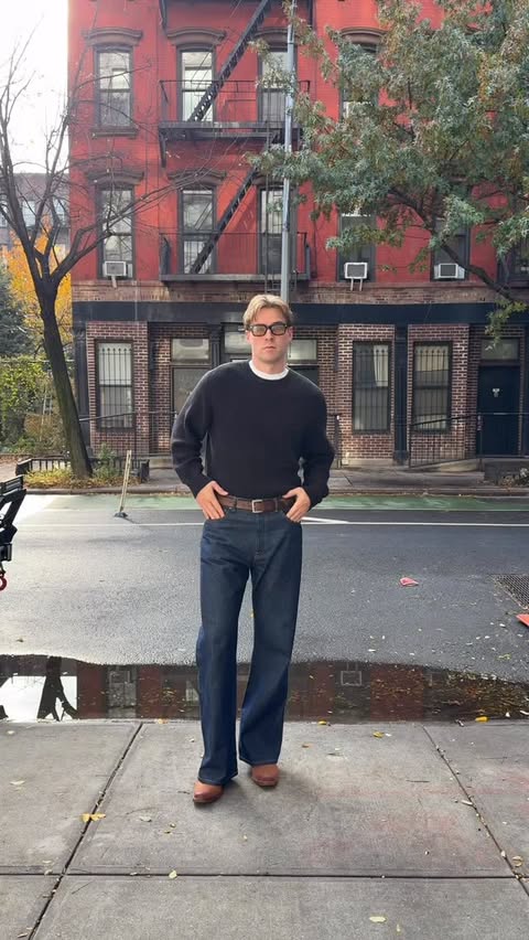 Instagram post by @samnoyer for Steve Madden. Caption reads: Styling my new boots from @stevemaddenmens three....