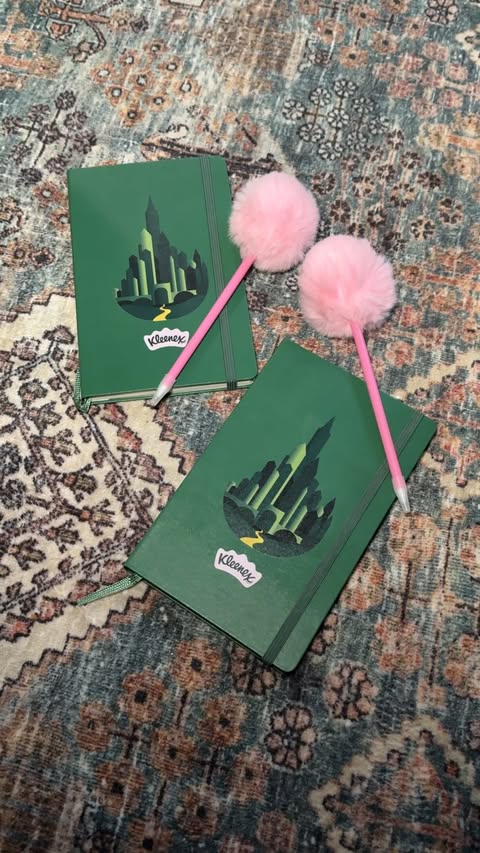 Instagram post by @edensarchivess for Kleenex. Caption reads: [...] I brought along for the....