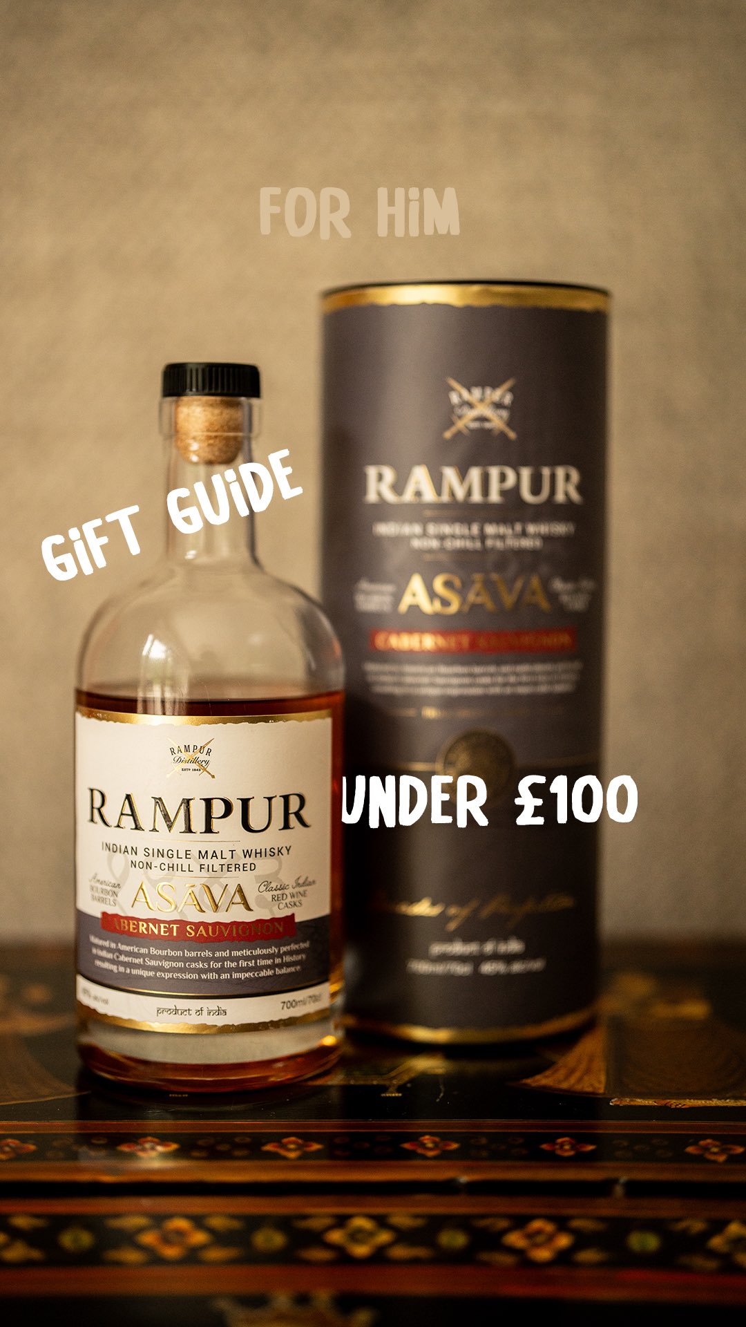 Instagram post by @rkzuk for Aesop. Caption reads: Men aren’t as hard to shop for as before, but a....