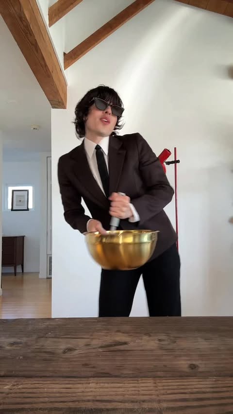 Instagram post by @jonysios for rabanne. Caption reads: [...] Cedarwood, One Million Elixir by @rabanne....