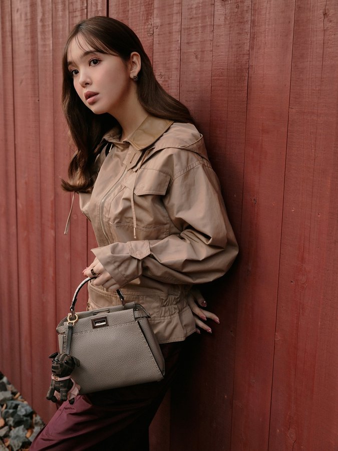 Instagram post by @2525nicole2 for Fendi. Caption reads: @fendi Spring/Summer 2026....