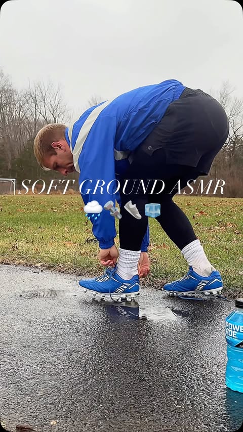 Instagram post by @djdiveny for POWERADE. Caption reads: Just Listen..🌧️🔩⚽️ #ItTakesMore than some....