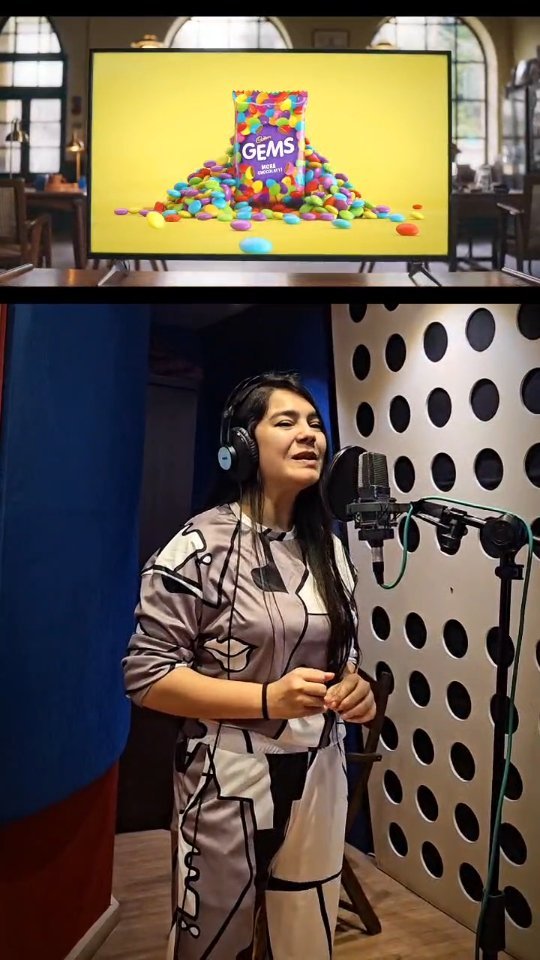 Instagram post by @khushalivyas for Dettol India. Caption reads: Koi dubbing director dekh 👀 raha hai?....
