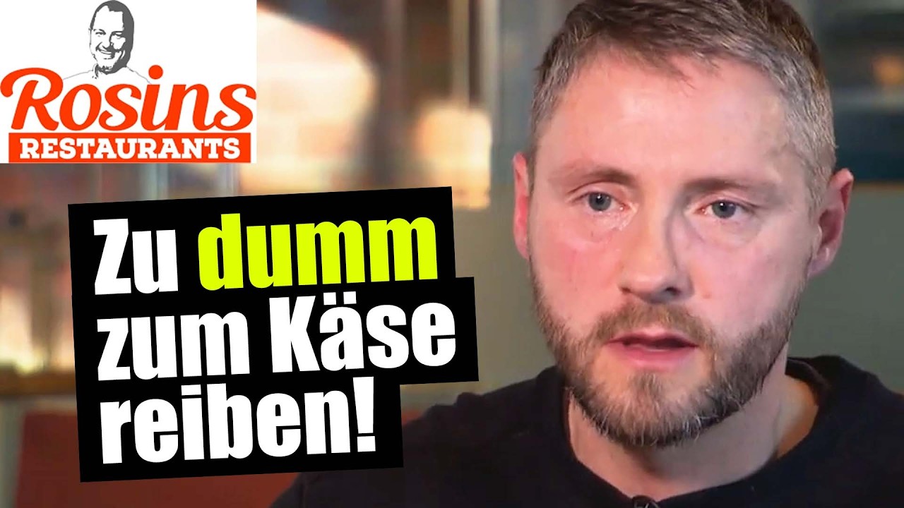 YouTube post by @OnionDog for FORMEL SKIN. Caption reads: GERMANY'S STUPIDEST CHEF (can't grate cheese)! |....