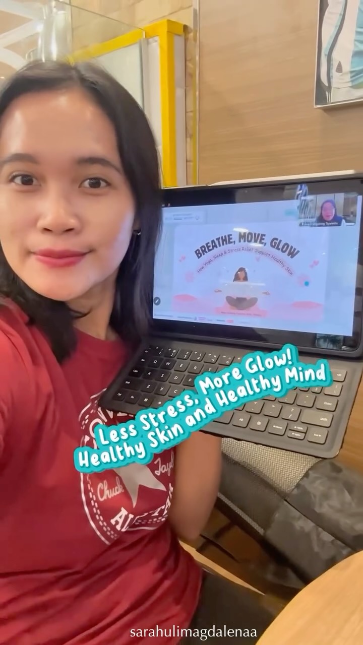 Instagram post by @sarahulimagdalenaa for NPURE. Caption reads: PR package dari Be Better With NPURE Breathe,....