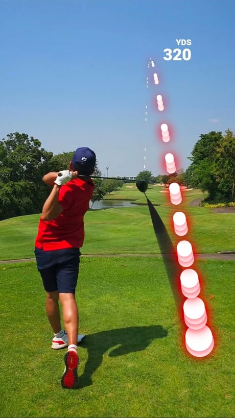 Instagram post by @stabilityndistance for COBRA Golf. Caption reads: [...] . Thank you for supporting Clubs: @cobragolf....