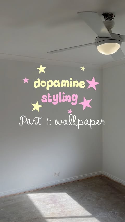 Instagram post by @pocketfullofplaytime for Photowall. Caption reads: [...] wallpaper has made ✨ Soft Forms from....