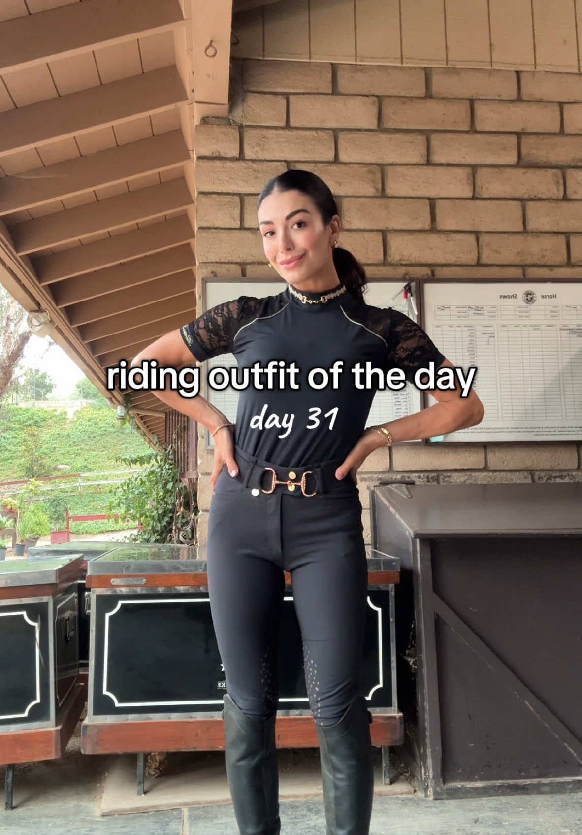 TikTok post by @melnasab for Pomme. Caption reads: [...] Linked it in the vid!  pants are from @Pomme....