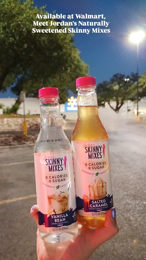 Instagram post by @alissa.denae for Skinny Mixes. Caption reads: A coffee that's spooky-good, say less! 👻 

I'm an....