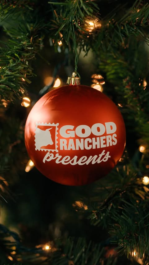 Instagram post by @guerrero_creative for Good Ranchers. Caption reads: “#Twas the Bite Before Christmas” // @goodranchers....