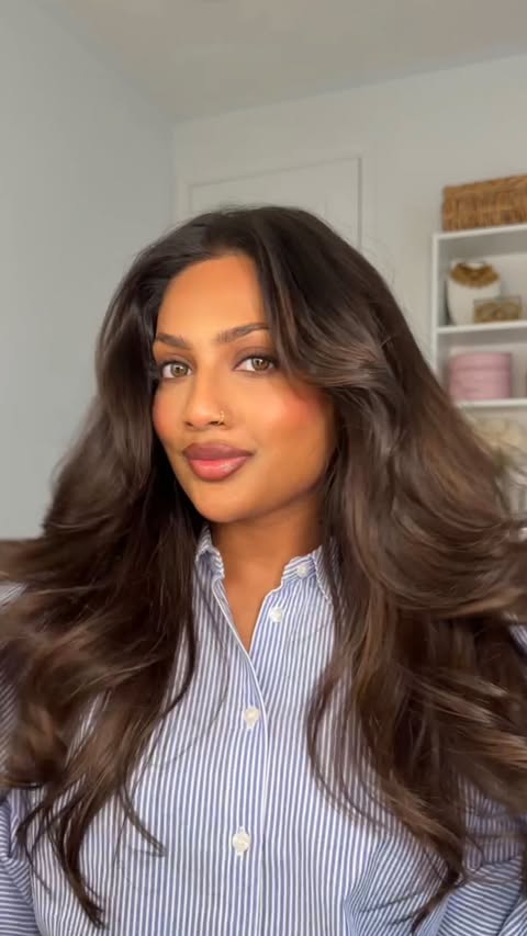 Instagram post by @abeena.meera for Batiste. Caption reads: #ad @batistecanada new powder formula is my new....