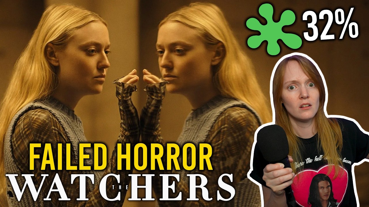 YouTube post by @AmandaTheJedi for Babbel. Caption reads: Shyamalan's Daughter Made a Movie | THE WATCHERS....