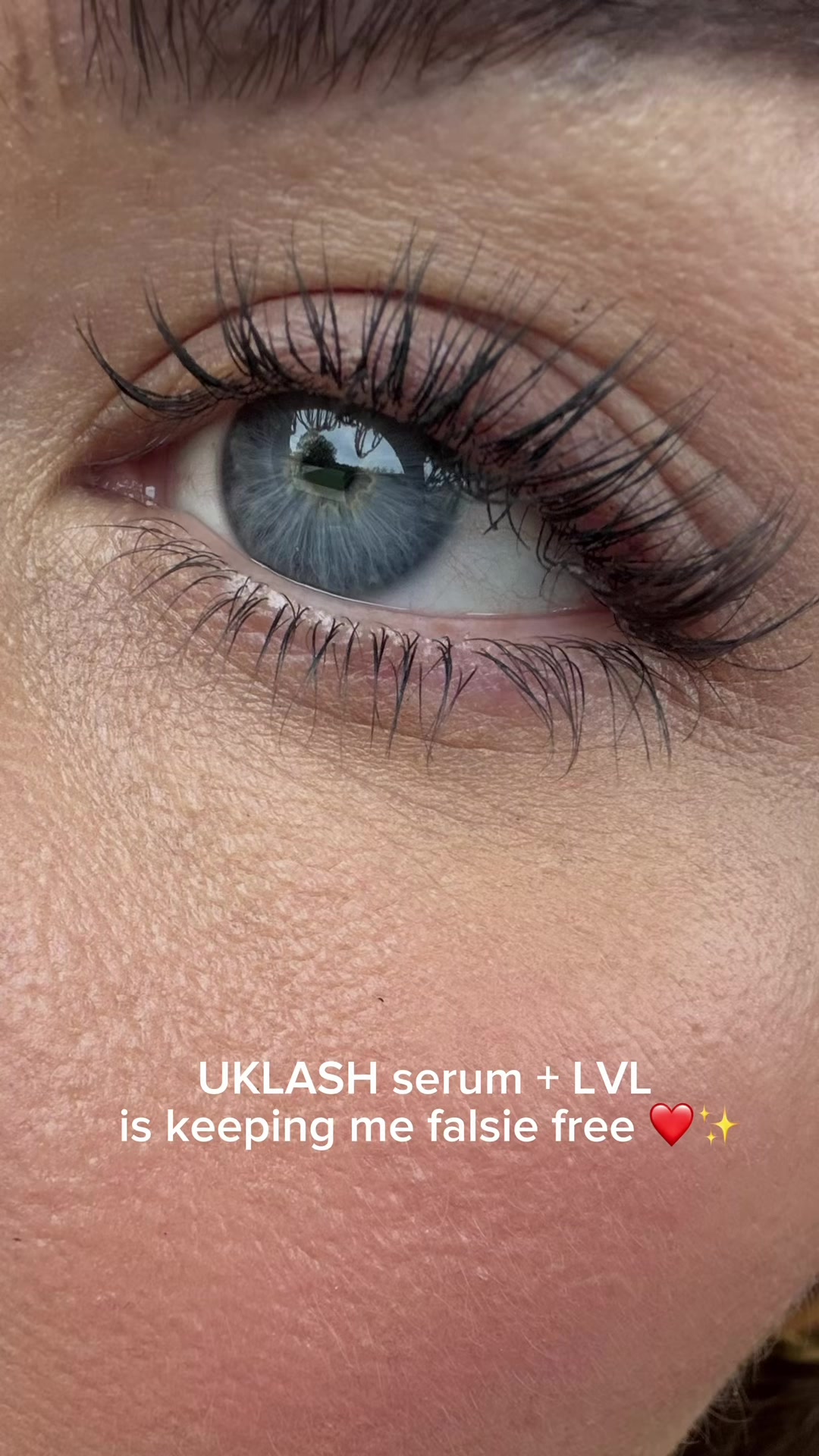 TikTok post by @imtheproblem for UKLASH. Caption reads: My favourite @UKLASH serum is at its lowest ever....