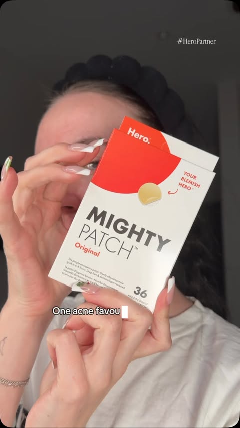 Instagram post by @thepamperplace for Hero Cosmetics. Caption reads: [...] that absolutely always delivers:....