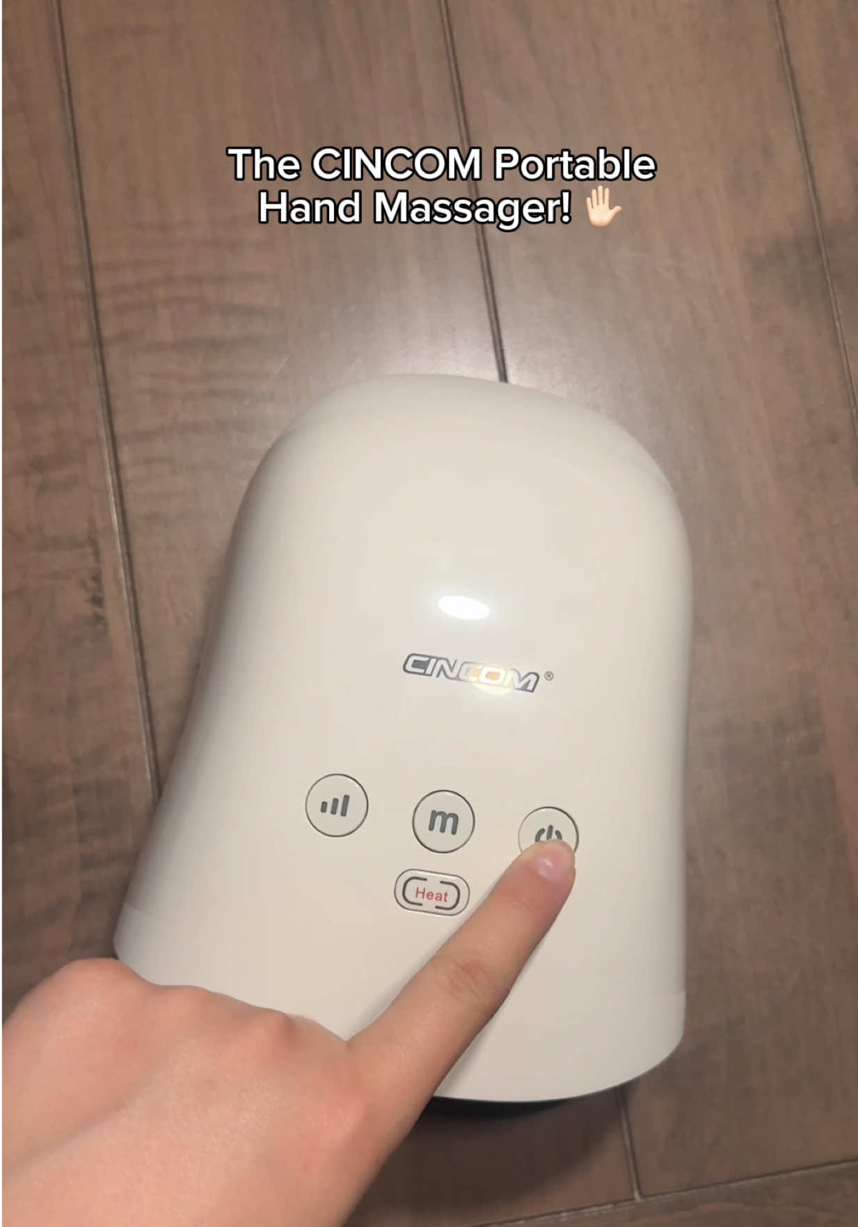 TikTok post by @jaslinecuata for CINCOM. Caption reads: [...] I get when I use it, I LOVE IT! ✋🏻✨ @CINCOM....