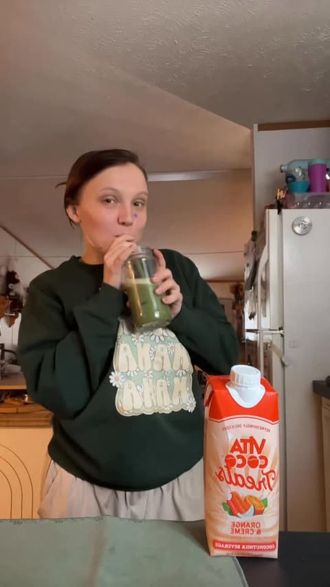 Instagram post by @mamaruppert for Vita Coco. Caption reads: My new favorite way to make a matcha feat.....