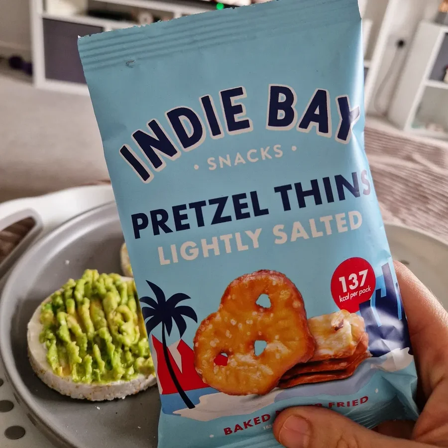 Instagram post by @thatanxiousfoodiegirl for Degusta Box. Caption reads: Changing things up at lunch time on my day off....