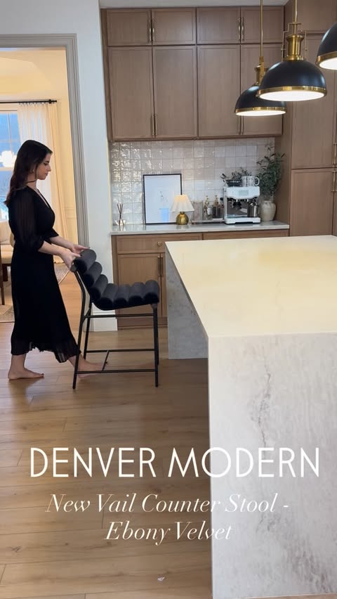 Instagram post by @homebyxi for Denver Modern. Caption reads: [...] no stress, just instant styling....