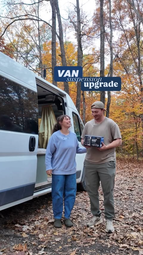 Instagram post by @adventuremooreoften for TIMBREN INDUSTRIES. Caption reads: We’re officially home for the winter meaning it’s....