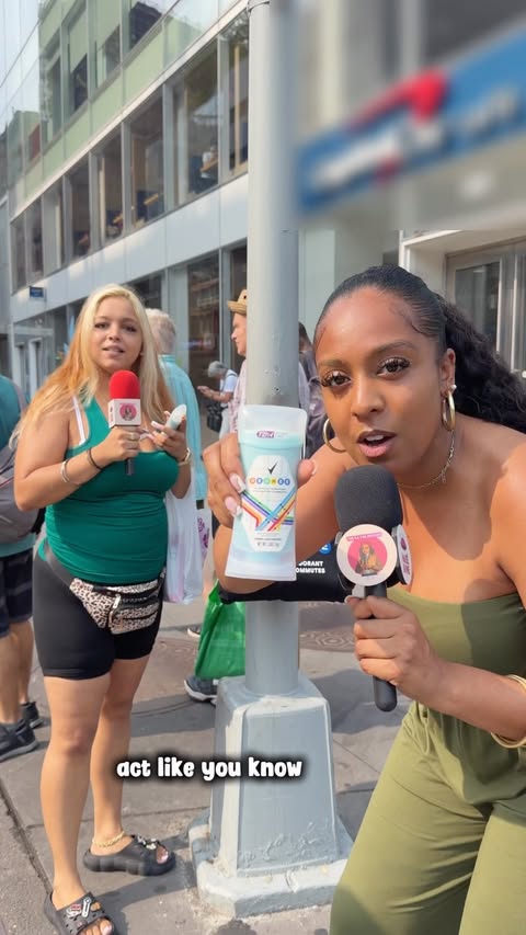 Instagram post by @raynereports for Degree. Caption reads: [...] which subway station is the hottest! 🥵....