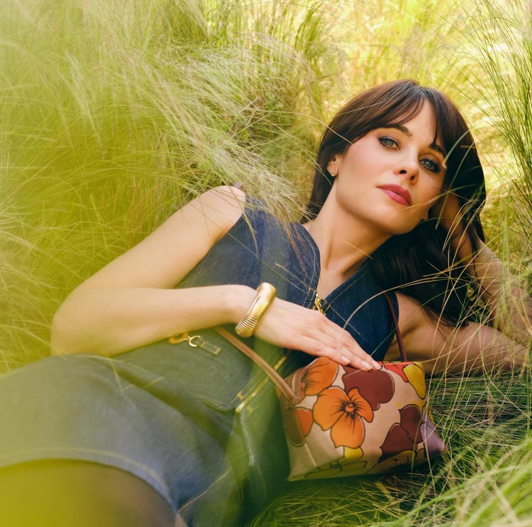 Instagram post by @zooeydeschanel for verabradley. Caption reads: Since it’s #NYFW, I thought I’d share some of my....