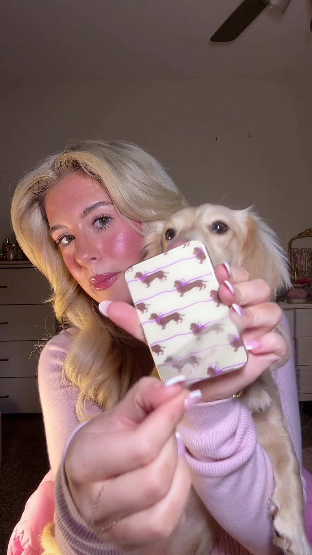 TikTok post by @b_woodard for BURGA. Caption reads: Which is your fav👀📲🎄 @BURGA #burgapartner....