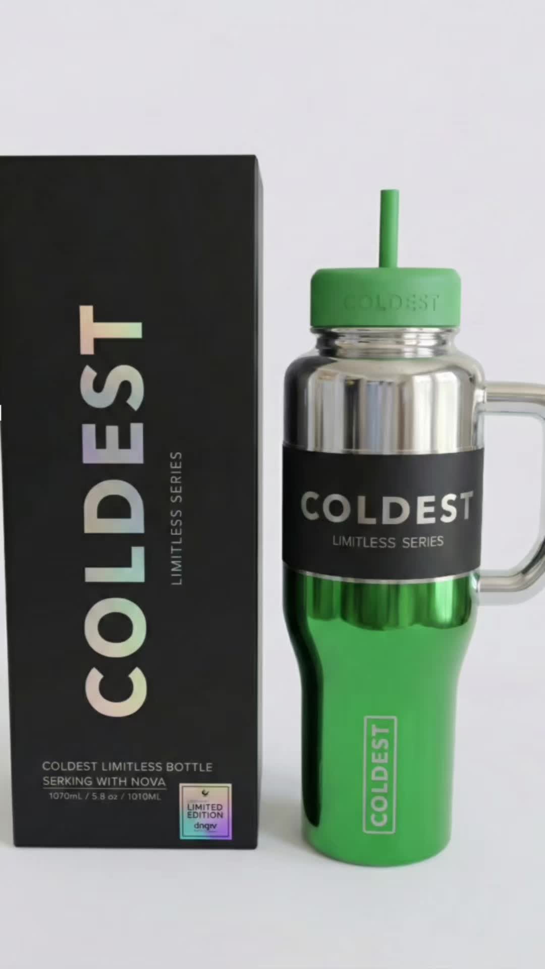TikTok post by @soric23 for Coldest. Caption reads: @Coldest Limitless Series mystery insulated [...].