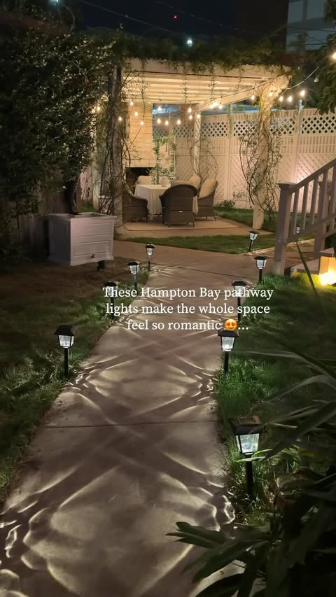 Instagram post by @therosiescorner for The Home Depot. Caption reads: This backyard may look like a designer....