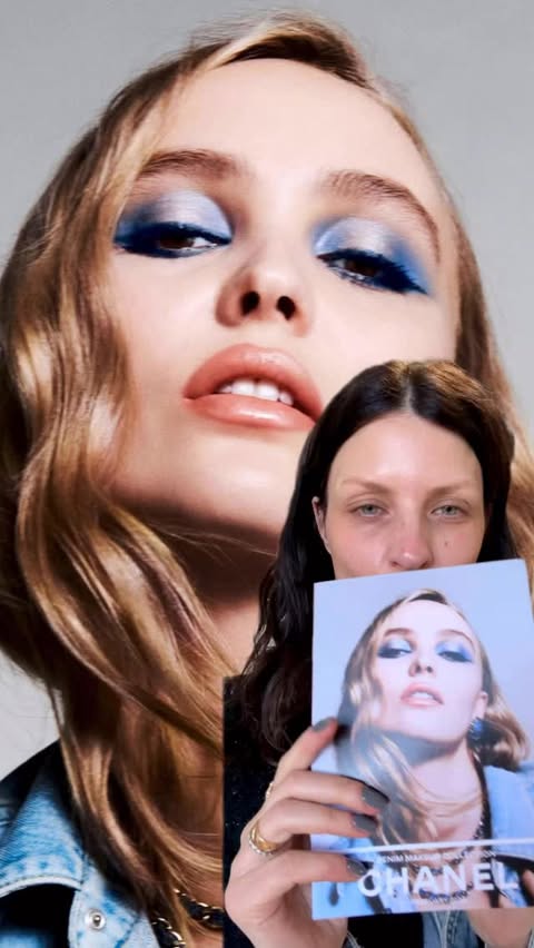 Instagram post by @samchapman for Kulfi Beauty. Caption reads: Chanel Denim but make it everyday wearable and....