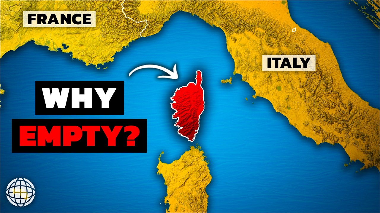 YouTube post by @GeographyByGeoff for Envato. Caption reads: Why France’s Mediterranean Paradise Is Mostly....