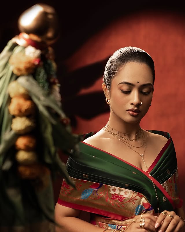 Instagram post by @girijaprabhu_official for PALMONAS. Caption reads: [...] the year on a well-dressed note, and....
