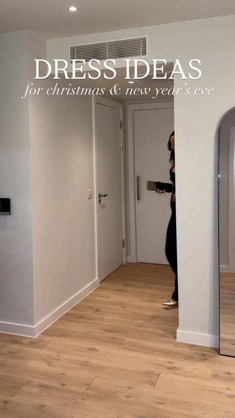 Instagram post by @georgiedobson for BABYBOO FASHION. Caption reads: [...] ✨ Sparkly maxi dress ideas from....