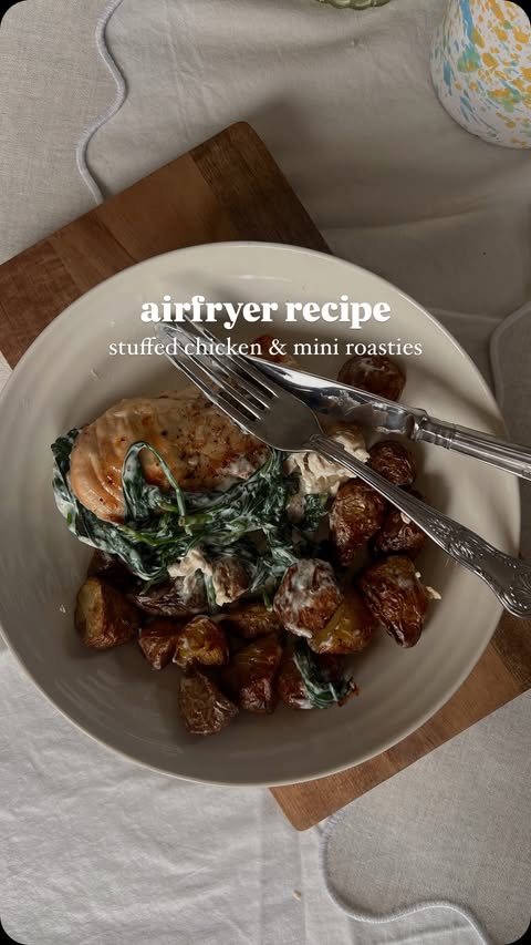 Instagram post by @foodiemaisie for Haden. Caption reads: [...] part is, it can all be cooked in your....