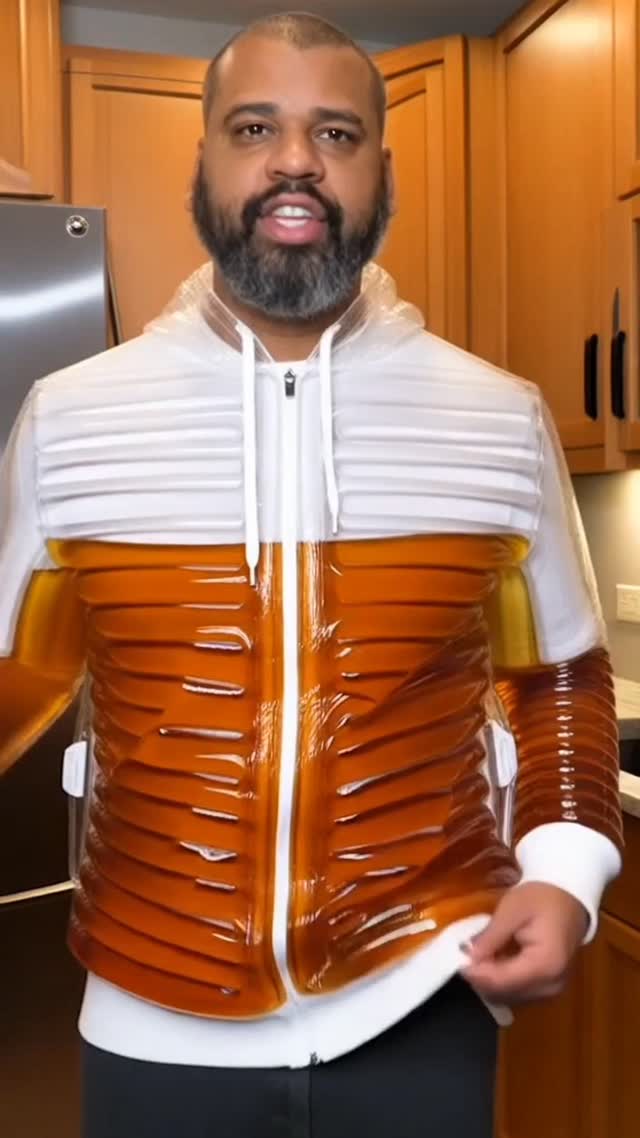 Instagram post by @valentinbeatz for Hennessy. Caption reads: Brand new Hennessy hoodie. 
Henny thing is....