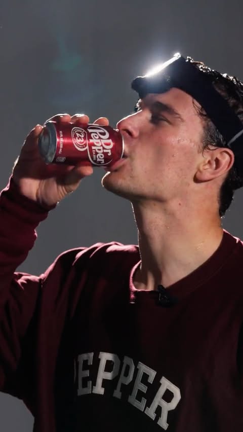 Instagram post by @fernandomendoza for Dr Pepper. Caption reads: That Winning Feeling. It’s a Pepper Thing.....