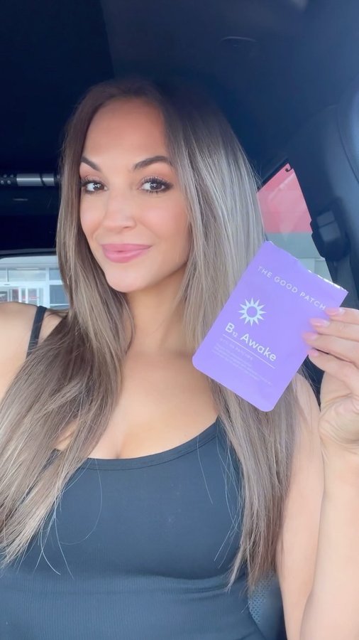 Instagram post by @mariamontgomery for The Good Patch. Caption reads: Jam packed days - no problem as long as I have my....