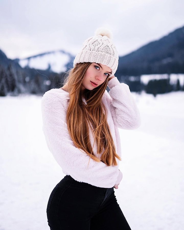 Instagram post by @_laura_eva for MODELWERK. Caption reads: You only live once, but if you do it right, once....