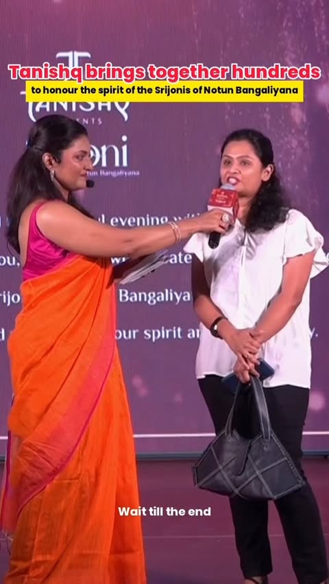 Instagram post by @kolkata_chitrography for Tanishq. Caption reads: [...] dreams, one sparkle at a time ✨ Tanishq....